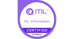 ITIL v4 Foundation certification badge - Axelos managed IT certification for Perth IT services