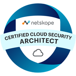 Certified Cloud Security Architect certification badge - Netskope managed IT certification for Perth IT services